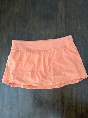 lululemon athletica Pace Rival Mid Rise Skort Size 10